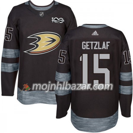 Dresovi Anaheim Ducks Ryan Getzlaf 15 1917-2017 100th Anniversary Adidas Crna Authentic - Muške Dresovi Anaheim Ducks Ryan Getzlaf 15 1917-2017 100th Anniversary Adidas Crna Authentic - Muške